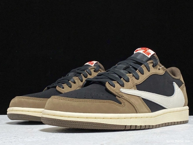 OG 1 Mocha Low SP x CQ4277-001 Dark Scott Air Jordan Travis 0613